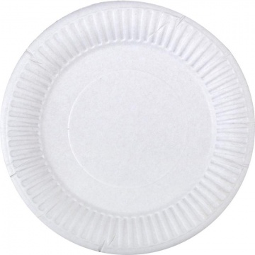 Тарелка бумажная, d200