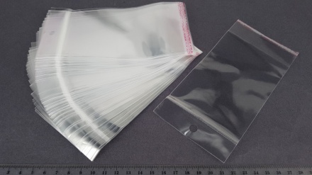 БОПП пакет 80*110 с клеевым клапаном