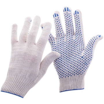 Перчатки ХБ с ПВХ